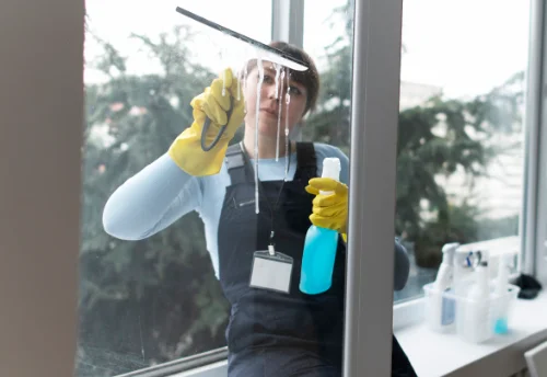 Nettoyage de vitres intérieures et extérieures à Bourlon